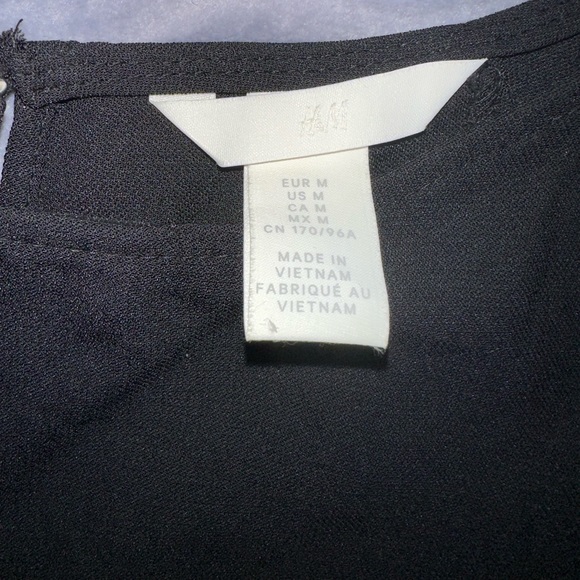 H&M relax fit black dress tunic - Picture 10 of 11